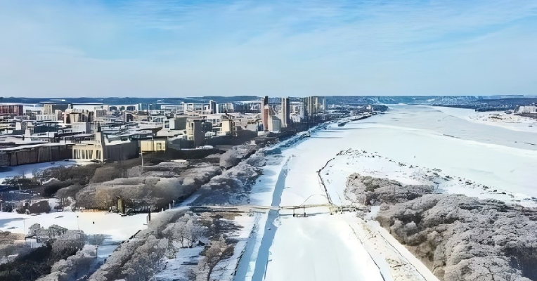 Cold Testing Heihe Northernmost City of CN